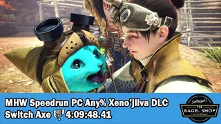 Switch Axe Speedrun - 4:09:48.41 MHW Xeno% with Add-ons