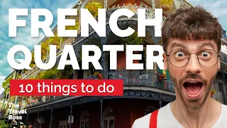 TOP 10 Things to do in French Quarter, New Orleans 2023!