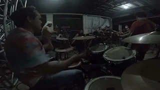 (Drums Cam ) pop. el sirenito Ensayo leo´s 77