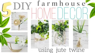 🌿 DIY Home Decor using Jute Twine | Jute Twine Craft Ideas | Twine it Up Challenge