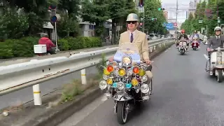 SCOOTER RUN ! MODS MAYDAY JAPAN 2023 official Movie