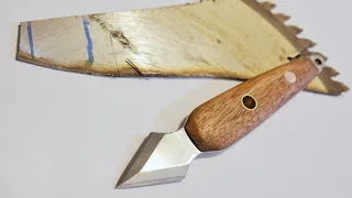 Making a Marking Knife from Saw Blade