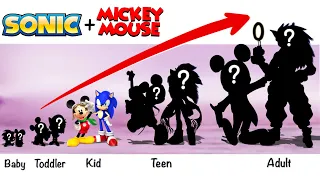 Sonic Boom, Mickey Mouse Growing Up Full | Fashion Wow