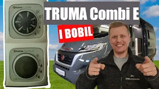 How To Use Truma Combi E | Heating & Hot Water in Camper (manual panels)