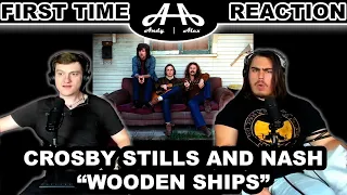 Wooden Ships - Crosby Stills Nash & Young | College Students' FIRST TIME REACTION!