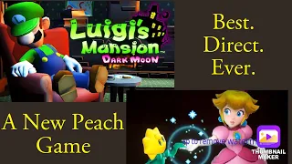 Reacting to the New Princess Peach Game and Luigi’s Mansion Dark Moon Remake Announcement!