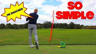 SIMPLEST Way To SWING A GOLF CLUB will SHOCK YOU
