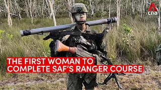 The first woman to pass the Singapore Armed Forces' tough Ranger course