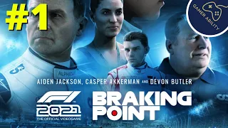 F1 2021 Braking Point Part 1 (Story Mode XBOX SERIES X)