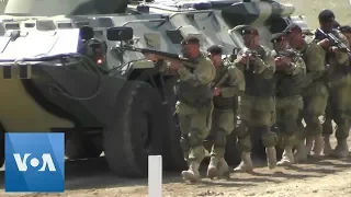 Russia Stages Military Show in Annexed Crimea
