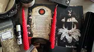 Midnight Muses Luxe~Priestess of the Flame~ @sugarmuses Unboxing February 2024