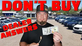 DON'T BUY A CAR, Fix Yours! Used Car Dealers GOING UNDER!