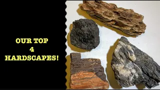 The BEST Hardscape For Your Aquascape! *Our Top 4 Aquascaping Stones!*