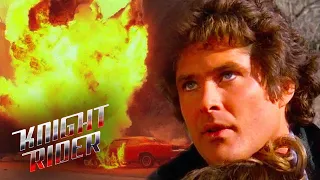 Michael Uses Rocket Fire | Knight Rider