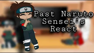 Past Naruto sensei's react to future//Naruto//PART 1//GachaMaggie.-.//Kakashi Jiraya Iruka//Naruhina