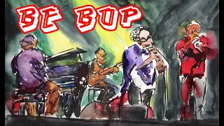 Стили джаза ― Be Bop и Hard Bop за одну минуту! [ENG SUB]