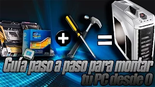 PASO A PASO. Guía completa para montar tu pc desde 0 en fáciles pasos