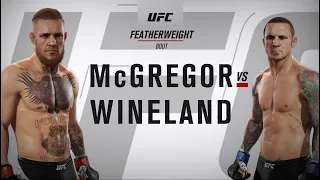 UFC Conor Mcgregor VS Eddie Wineland