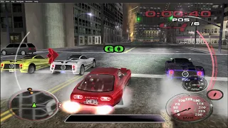 MIDNIGHT CLUB 3 GAMEPLAY + REPLAY FULL HD 1080p [PCSX2 1.7.0] 68 CORVETTE X ZONDA C-12 S