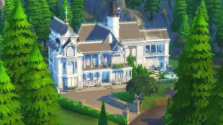 🧙🏰 Witch Family Mansion | NoCC | Realm of Magic | The Sims 4  | Speed Build (Stop Motion)