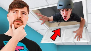 ESPIONANDO O MR BEAST POR 24 HORAS!