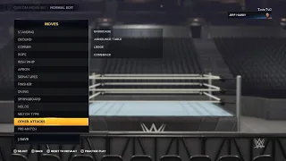 WWE 2K23 Jeff Hardy Moveset