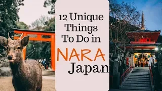 NARA JAPAN TRAVEL GUIDE // 12 UNIQUE Things To Do in Nara