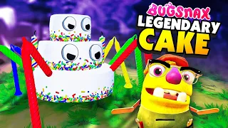 GIANT CAKE is a LEGENDARY BUG SNACK so I ATE IT - Bugsnax