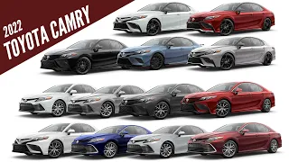 2022 Toyota Camry – All Colour Options – Images | AUTOBICS