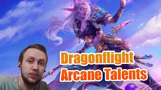 WoW Dragonflight NEW ARCANE MAGE Talent Tree First Impressions