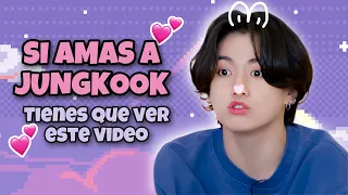 Jungkook siendo JUNGKOOK 🥹💜 Si amas a KOOKIE tienes que ver este video 🥺💖