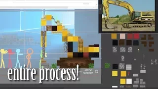 "The Building Contest" Behind the Scenes - Time Lapse & Commentary