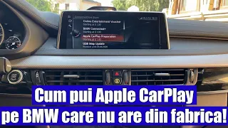 TUTORIAL: Cum adaugi functia Apple CarPlay pe BMW-ul care nu vine cu aceasta functie din fabrica