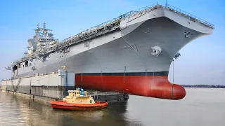US Genius Techniques to Launch Most Advanced Billion $ Assault Ship Carrier