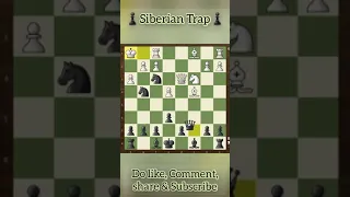 Siberian Trap; Chess opening tricks to win first || Smith-Morra Gambit ~ Sicilian Defense