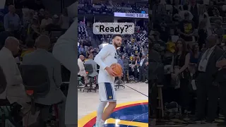 Jamal Murray Is Feeling It Before Game 2 of The #NBAFinals presented by Youtube Tv! 🎯| #Shorts