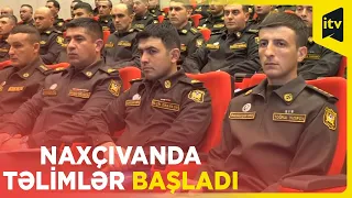 Əlahiddə Ümumqoşun Orduda komandir hazırlığı məşğələsi keçirilib