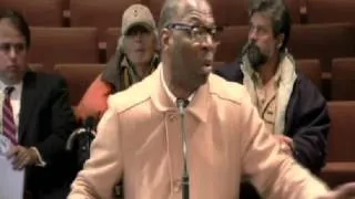 Birmingham Pastor's explosive speech about gay marriageduring city council meeting