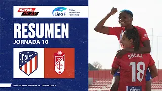 RESUMEN ATLÉTICO DE MADRID 2-0 GRANADA CF