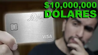 La TARJETA DE CRÉDITO de $10,000,000 MILLONES de Dólares - JP MORGAN RESERVE (Palladium CARD)