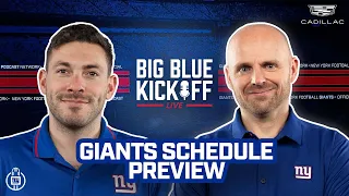 2024 Giants Schedule Preview | Big Blue Kickoff Live | New York Giants