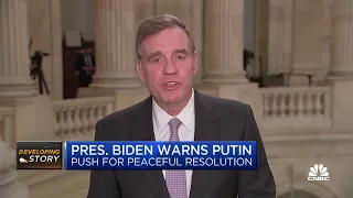 We've never seen an all-out cyberwar: Sen. Mark Warner on Ukraine