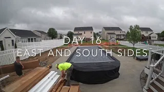 Pool Install Timelapse Days 15 and 16