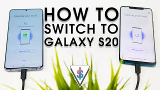 How to transfer data to your new Samsung Galaxy S20 from your old phone easily (Wired/Wireless) 🇱🇰