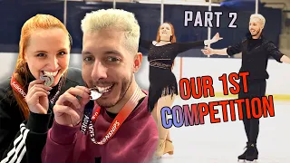 Our 1st Figure Skating Competition (Part 2) | US ADULT FIGURE SKATING CHAMPIONSHIPS