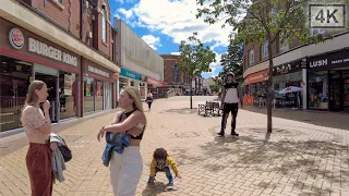 Walking in Chelmsford High Street, Essex, UK 🛍️ Summer 2022 [4K]