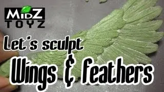 Let's sculpt something: Wings & feathers