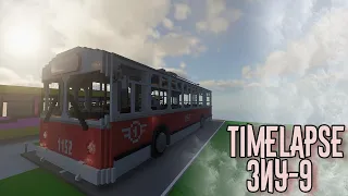 HOW TO BUILD A TROLLEYBUS IN MINECRAFT IN 7 DAYS