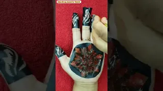 how to apply henna stencil sticker temporary tattoo beautiful tikki design #shorts #youtubeshorts