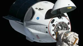 NASA's SpaceX Crew-1 Astronauts Hatch Opening For Return